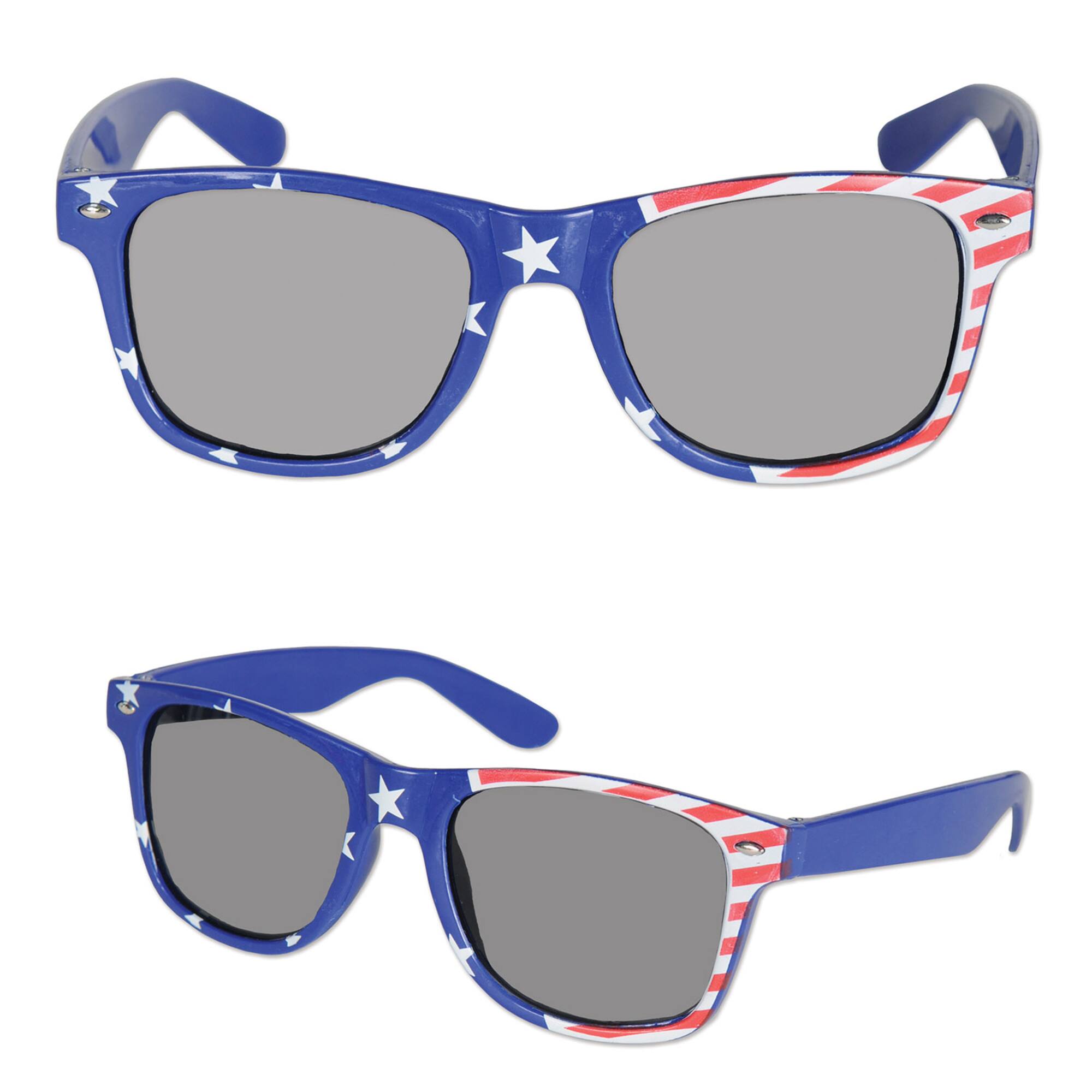 Beistle Patriotic Stars & Stripes Glasses, 2ct.